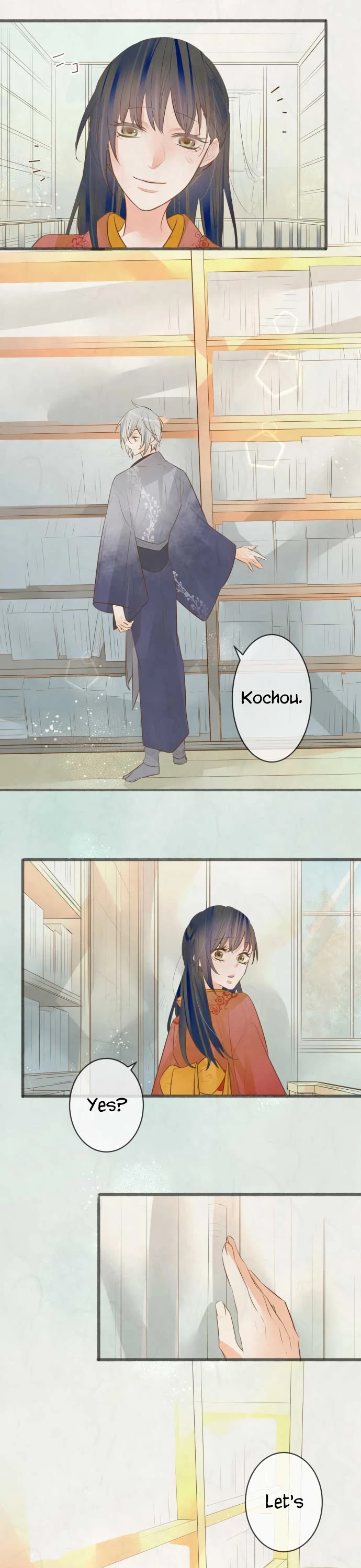 Kochou no Yumeji Chapter 163 page 5 - Chapter 163: Promise -Part Two-