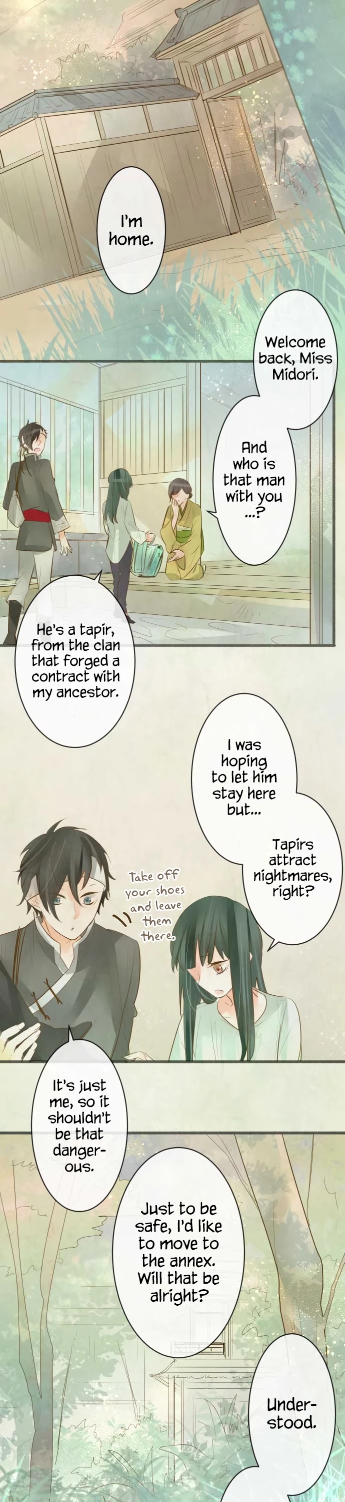 Kochou no Yumeji Chapter 165 page 12 - Chapter 165: Midori -Part Two-