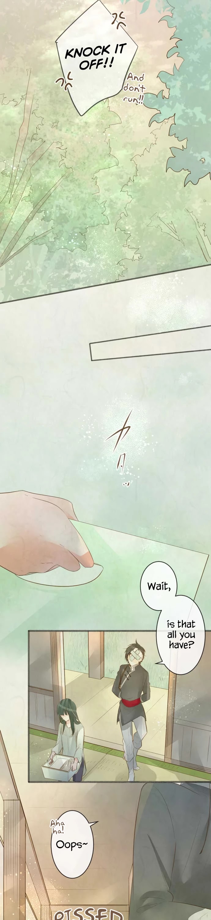 Kochou no Yumeji Chapter 165 page 17 - Chapter 165: Midori -Part Two-