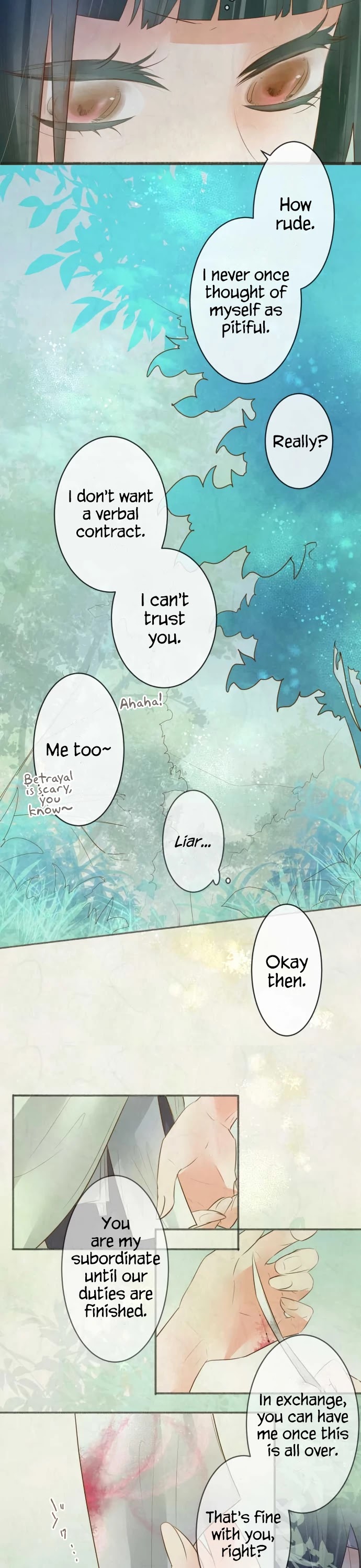 Kochou no Yumeji Chapter 165 page 9 - Chapter 165: Midori -Part Two-