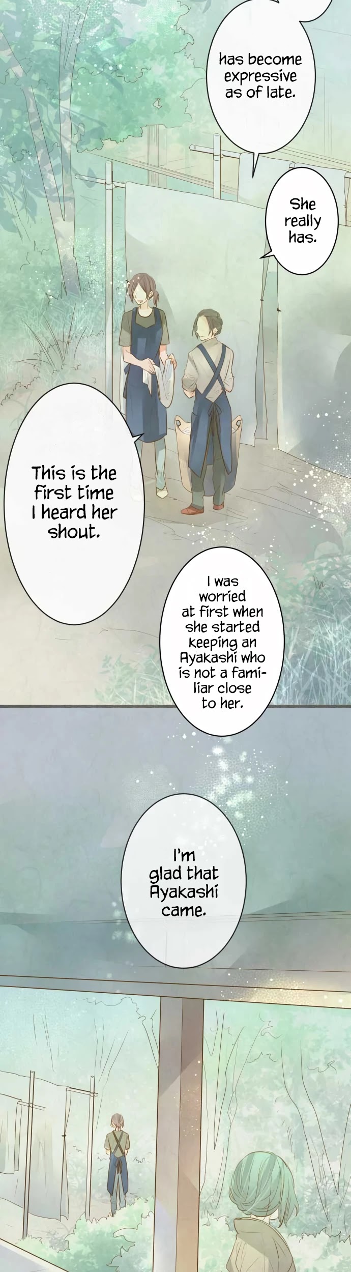 Kochou no Yumeji Chapter 166 page 16 - Chapter 166: Midori -Part Three-