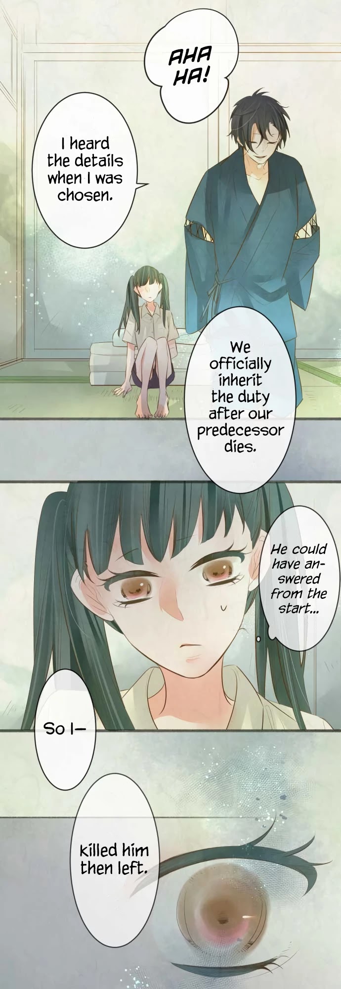 Kochou no Yumeji Chapter 167 page 10 - Chapter 167: Midori -Part Four-