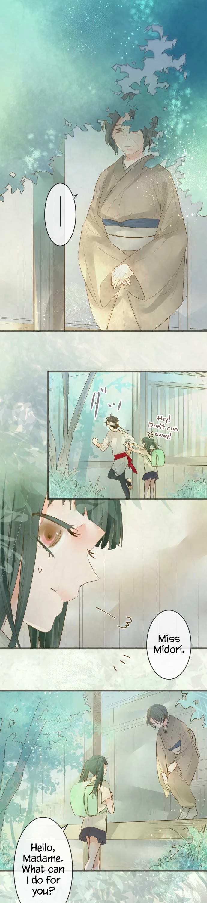 Kochou no Yumeji Chapter 167 page 2 - Chapter 167: Midori -Part Four-