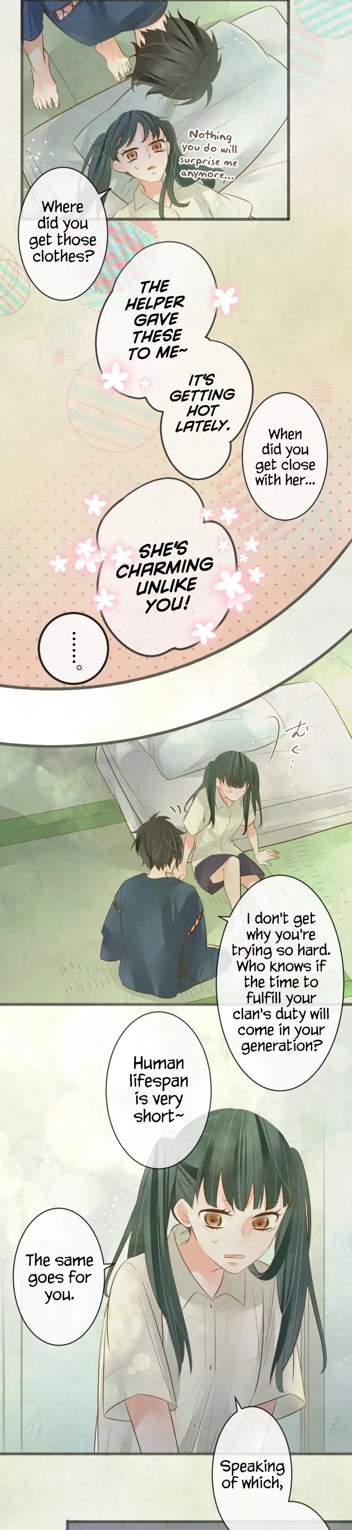 Kochou no Yumeji Chapter 167 page 8 - Chapter 167: Midori -Part Four-