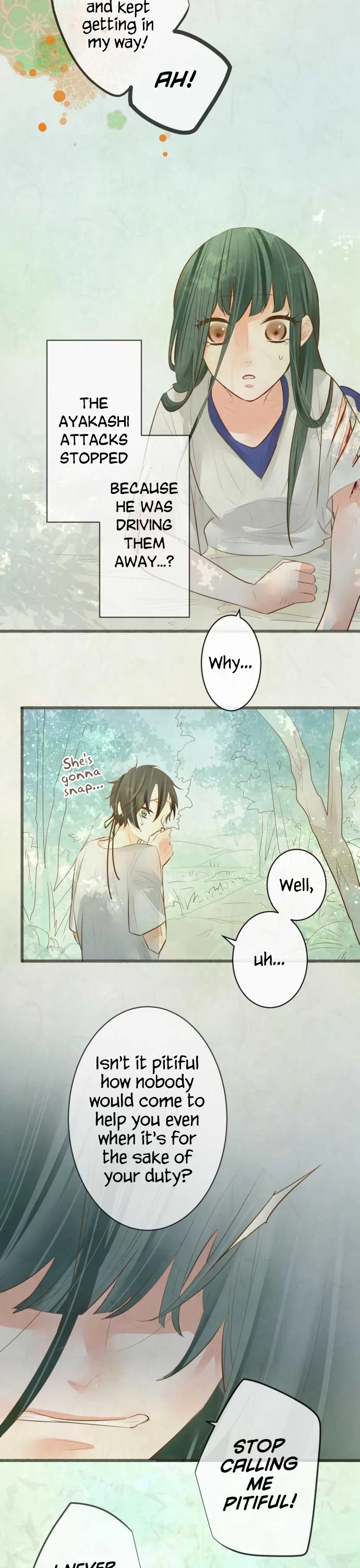 Kochou no Yumeji Chapter 168 page 13 - Chapter 168: Midori -Part Five-