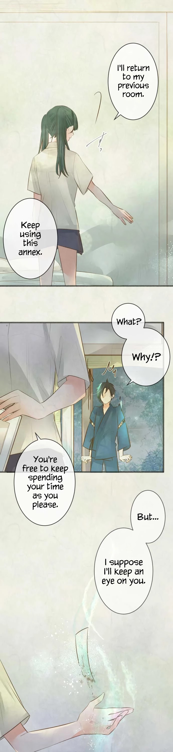 Kochou no Yumeji Chapter 168 page 2 - Chapter 168: Midori -Part Five-