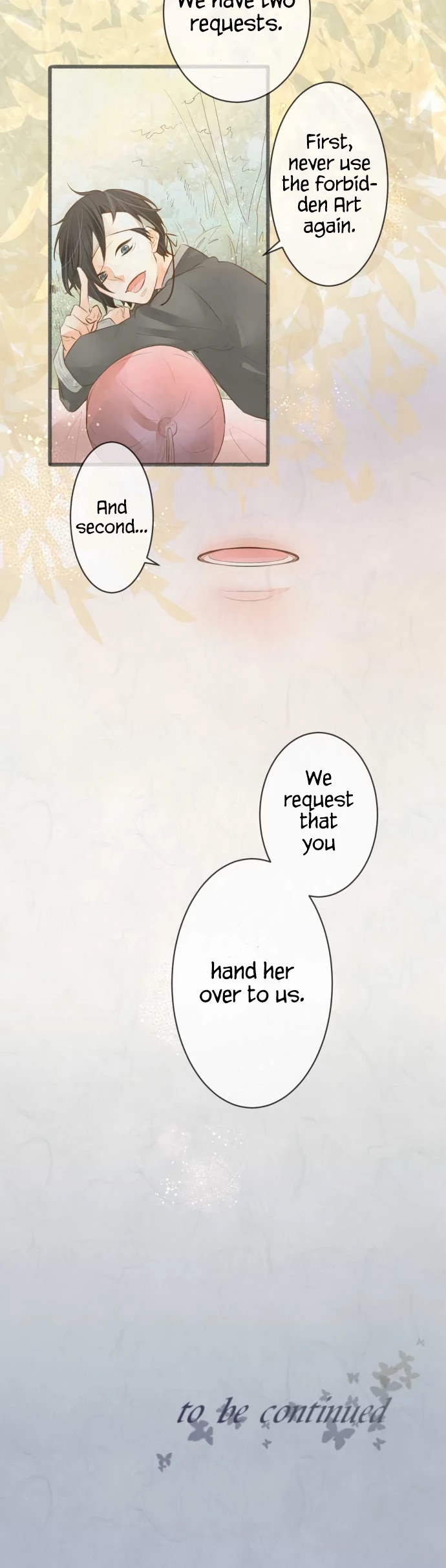 Kochou no Yumeji Chapter 171 page 16 - Chapter 171: Arrive -Part One-