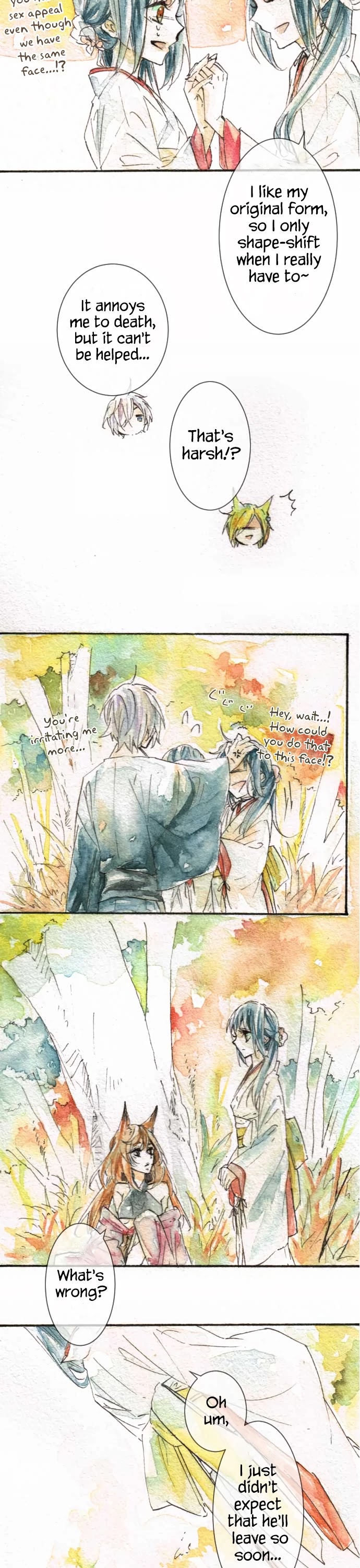 Kochou no Yumeji Chapter 173 page 11 - Chapter 173: Farewell -Part One-
