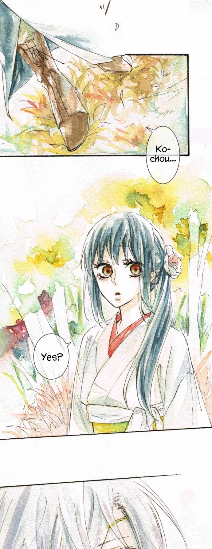 Kochou no Yumeji Chapter 173 page 13 - Chapter 173: Farewell -Part One-