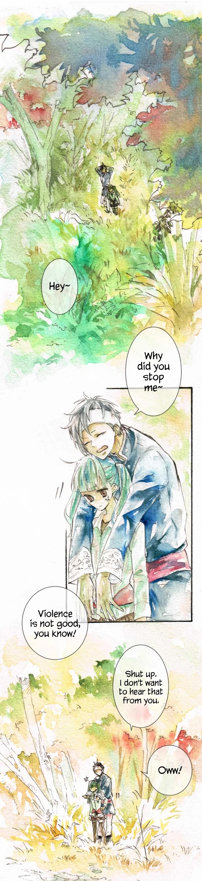 Kochou no Yumeji Chapter 173 page 2 - Chapter 173: Farewell -Part One-