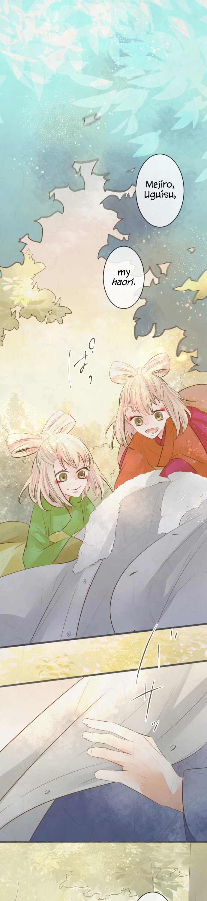 Kochou no Yumeji Chapter 174 page 14 - Chapter 174: Farewell -Part Two-