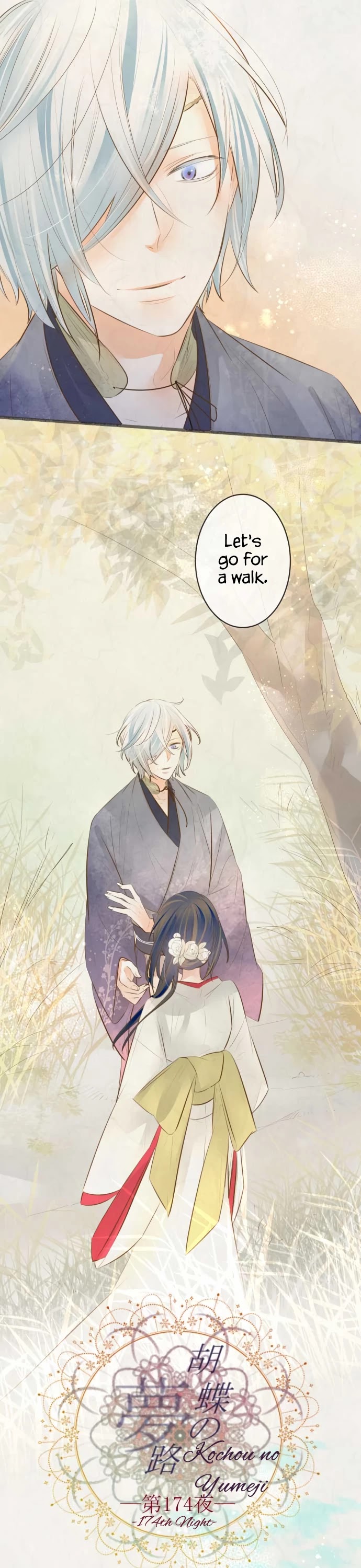 Kochou no Yumeji Chapter 174 page 2 - Chapter 174: Farewell -Part Two-