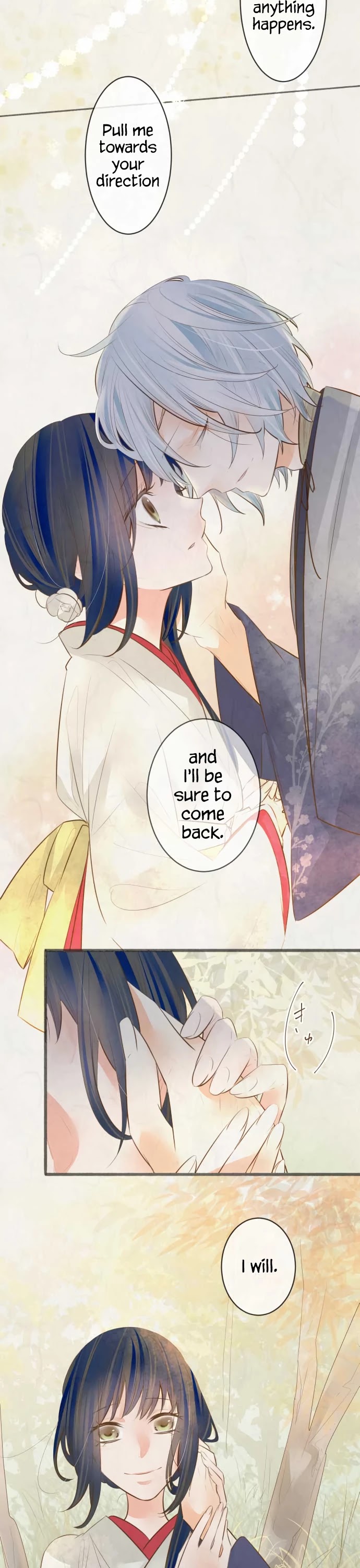 Kochou no Yumeji Chapter 174 page 6 - Chapter 174: Farewell -Part Two-