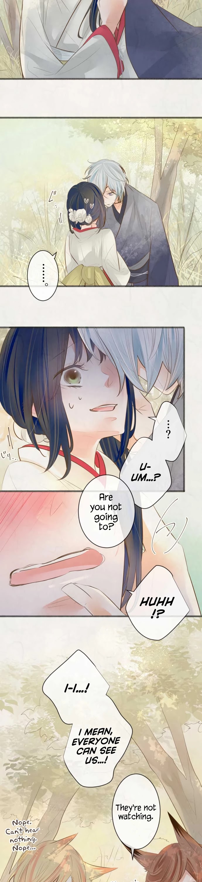 Kochou no Yumeji Chapter 174 page 7 - Chapter 174: Farewell -Part Two-