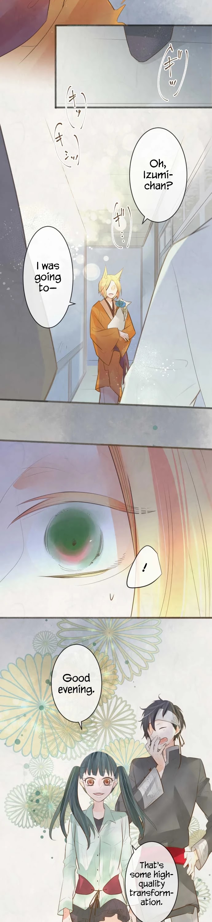 Kochou no Yumeji Chapter 175 page 14 - Chapter 175: Farewell -Part Three-
