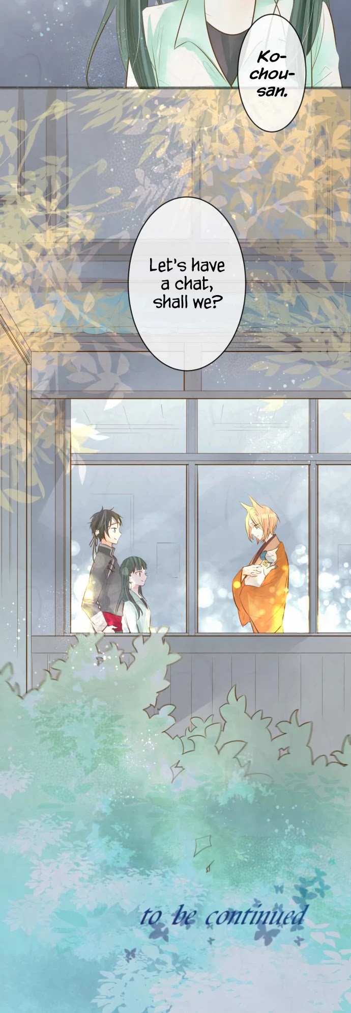 Kochou no Yumeji Chapter 175 page 16 - Chapter 175: Farewell -Part Three-
