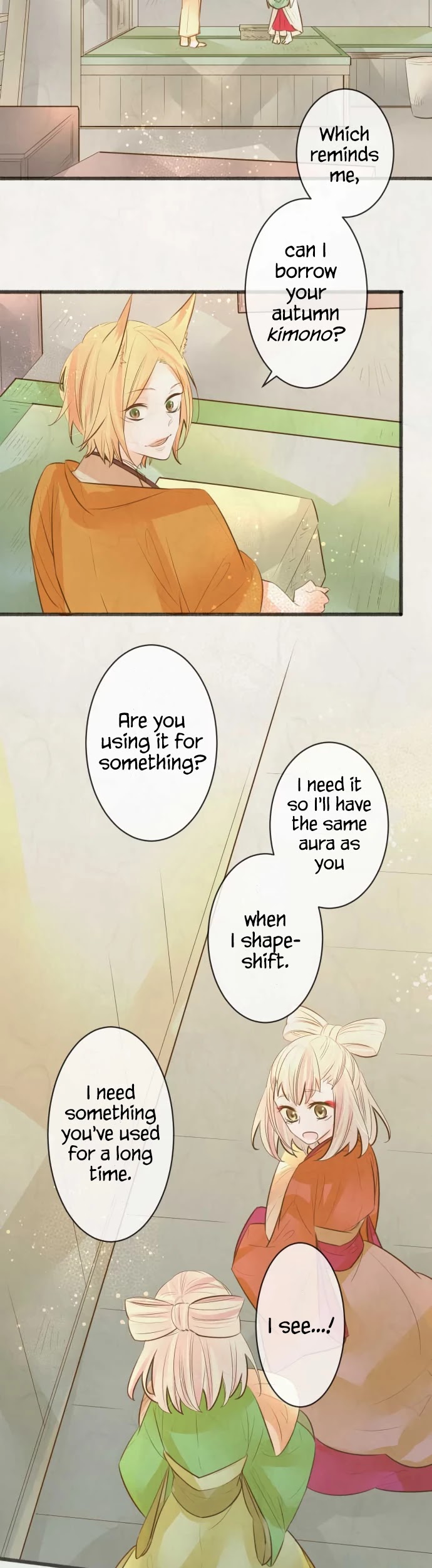 Kochou no Yumeji Chapter 175 page 3 - Chapter 175: Farewell -Part Three-