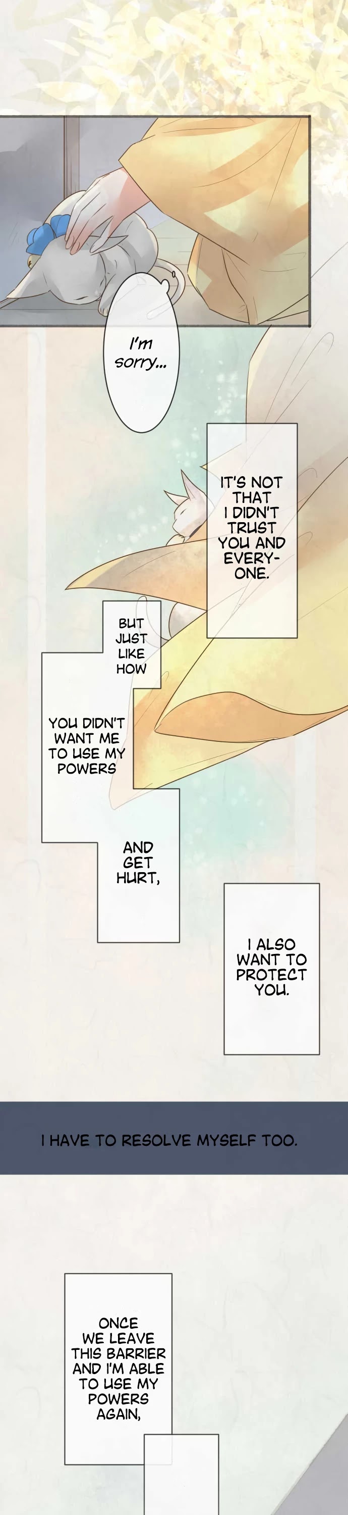 Kochou no Yumeji Chapter 176 page 12 - Chapter 176: Farewell -Part Four-