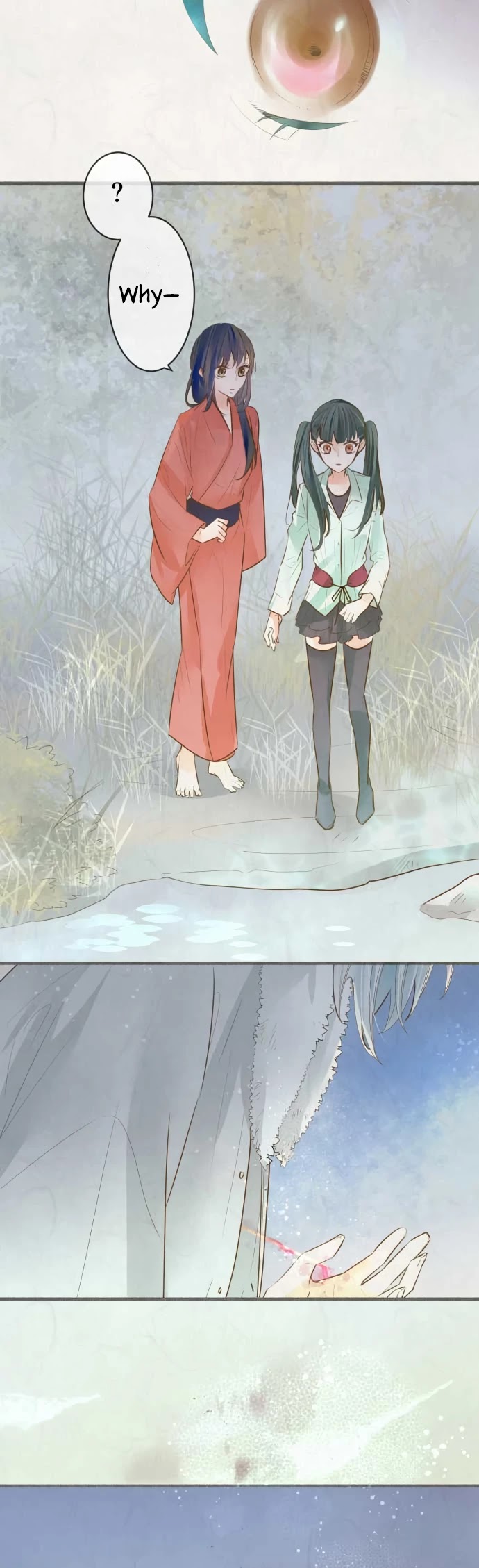 Kochou no Yumeji Chapter 176 page 17 - Chapter 176: Farewell -Part Four-