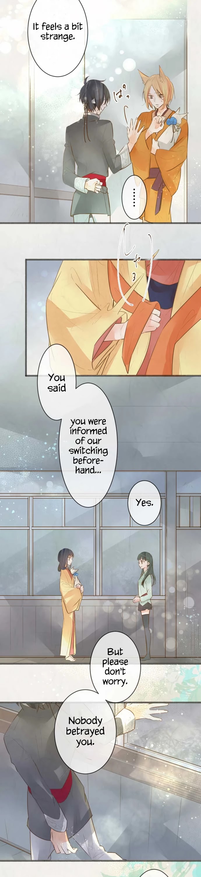 Kochou no Yumeji Chapter 176 page 6 - Chapter 176: Farewell -Part Four-