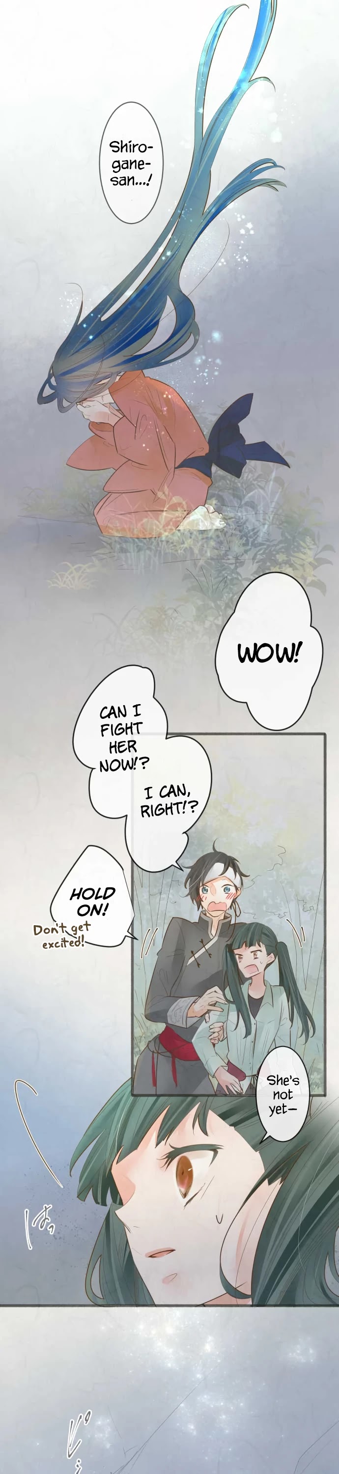 Kochou no Yumeji Chapter 177 page 7 - Chapter 177: Farewell -Part Five-