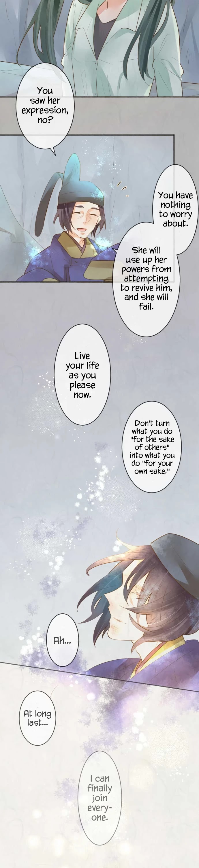 Kochou no Yumeji Chapter 178 page 12 - Chapter 178: Farewell -Part Six-