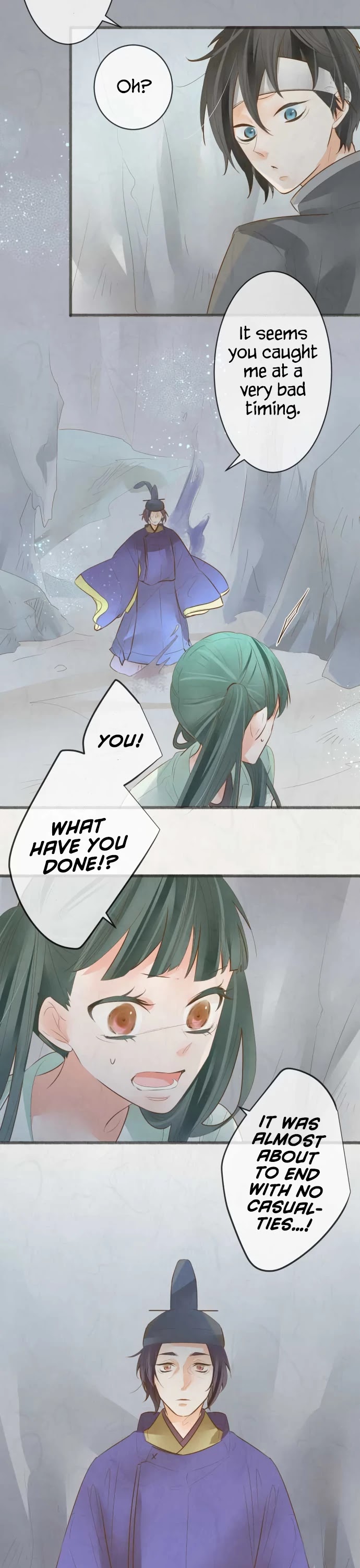 Kochou no Yumeji Chapter 178 page 3 - Chapter 178: Farewell -Part Six-