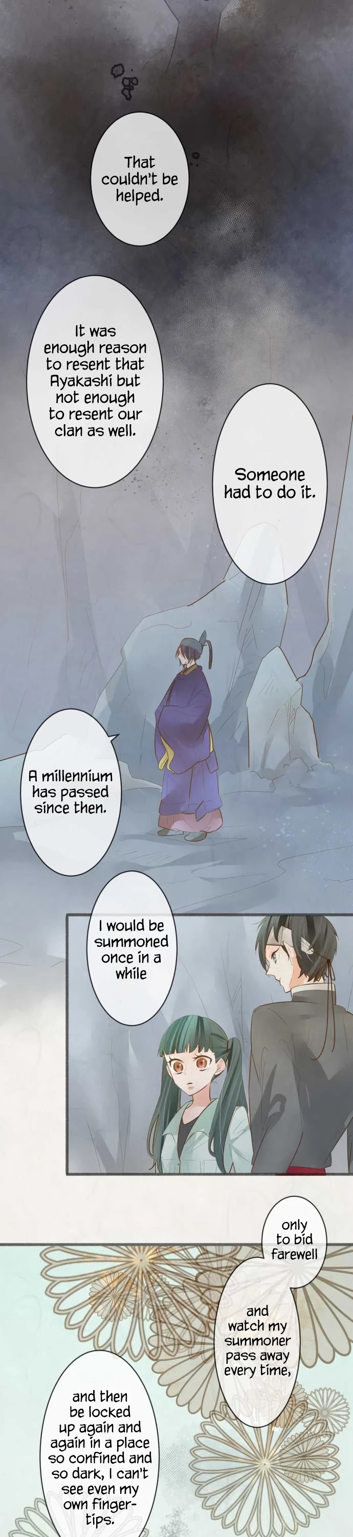 Kochou no Yumeji Chapter 178 page 6 - Chapter 178: Farewell -Part Six-