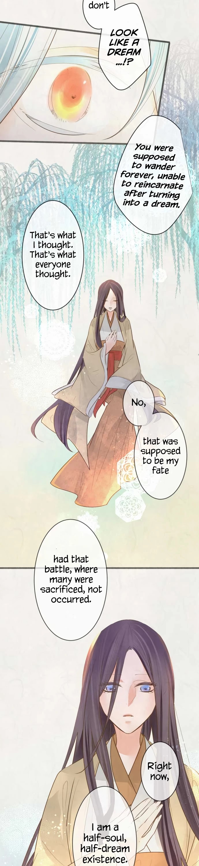 Kochou no Yumeji Chapter 179 page 12 - Chapter 179: Farewell -Part Seven-