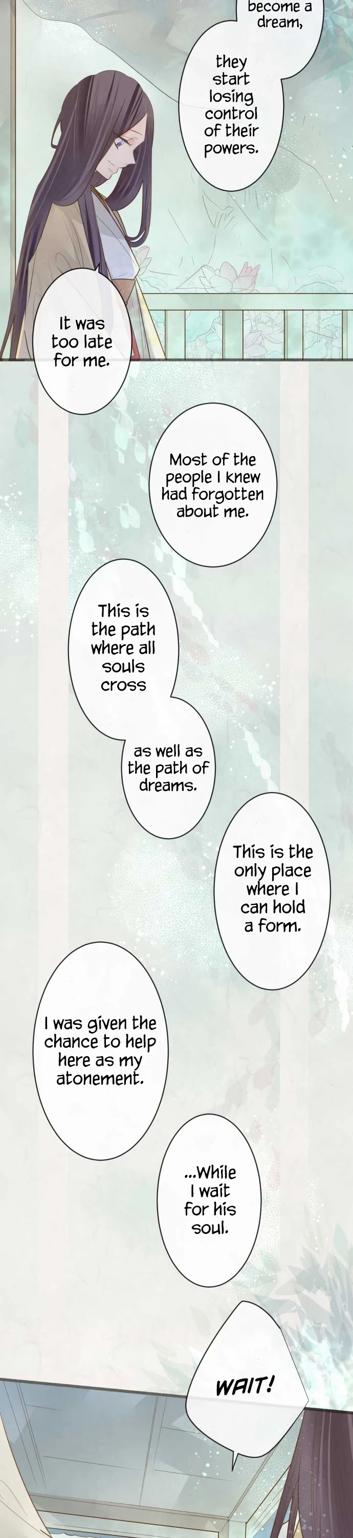 Kochou no Yumeji Chapter 179 page 15 - Chapter 179: Farewell -Part Seven-