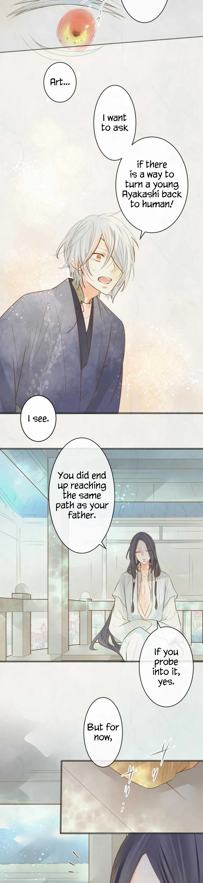 Kochou no Yumeji Chapter 179 page 6 - Chapter 179: Farewell -Part Seven-