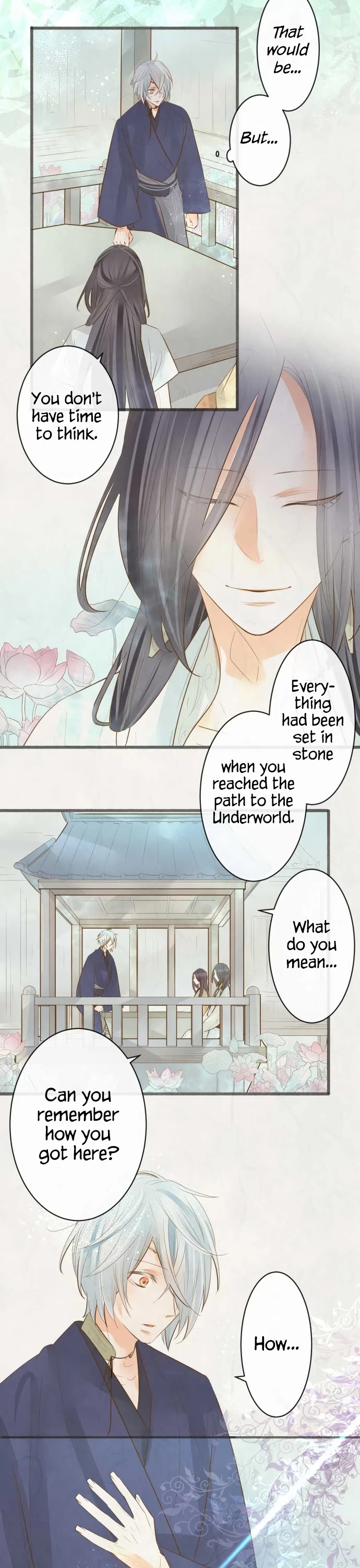 Kochou no Yumeji Chapter 180 page 4 - Chapter 180: Farewell -Part Eight-