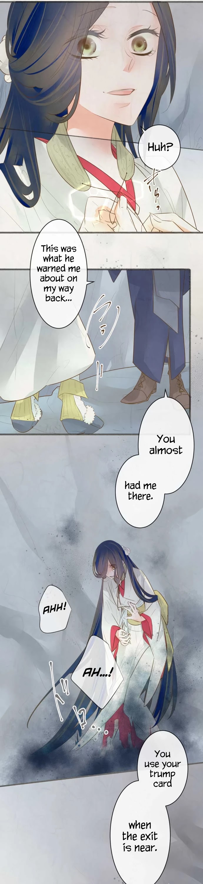Kochou no Yumeji Chapter 181 page 10 - Chapter 181: Farewell -Part Nine-