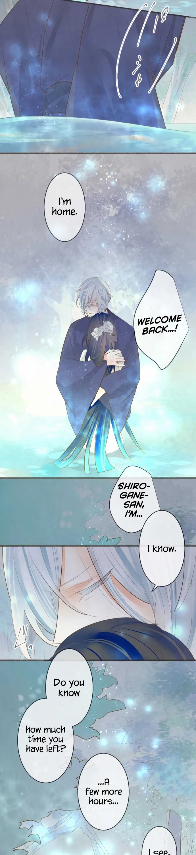 Kochou no Yumeji Chapter 181 page 14 - Chapter 181: Farewell -Part Nine-