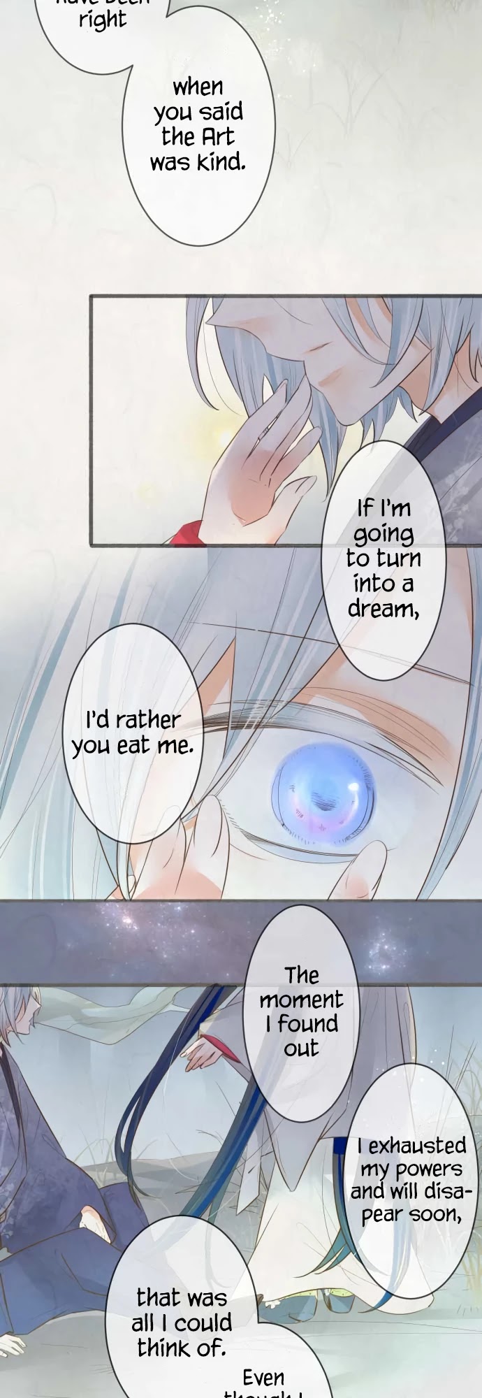 Kochou no Yumeji Chapter 182 page 12 - Chapter 182: Farewell -Part Ten-