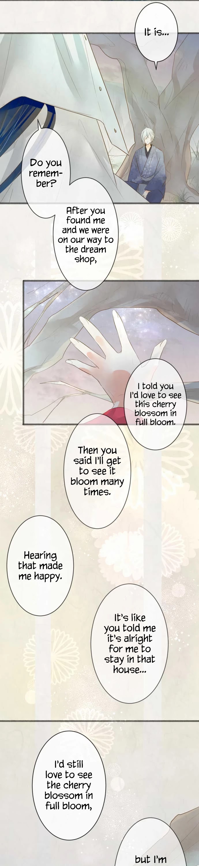 Kochou no Yumeji Chapter 182 page 14 - Chapter 182: Farewell -Part Ten-