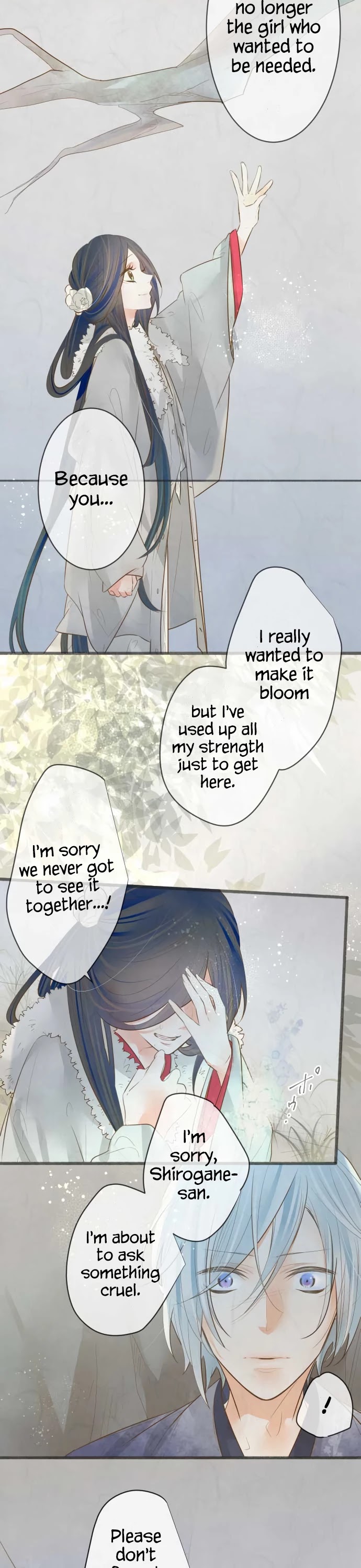 Kochou no Yumeji Chapter 182 page 15 - Chapter 182: Farewell -Part Ten-