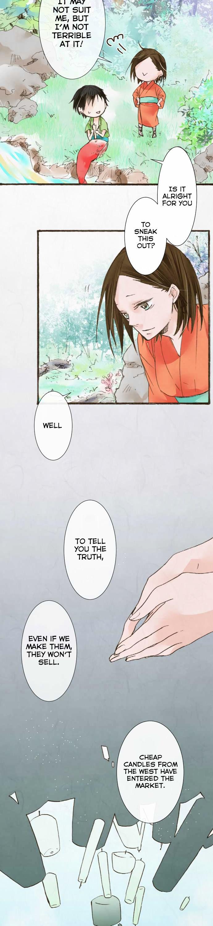 Kochou no Yumeji Chapter 28 page 3 - Chapter 28 : Fish -Part Five-