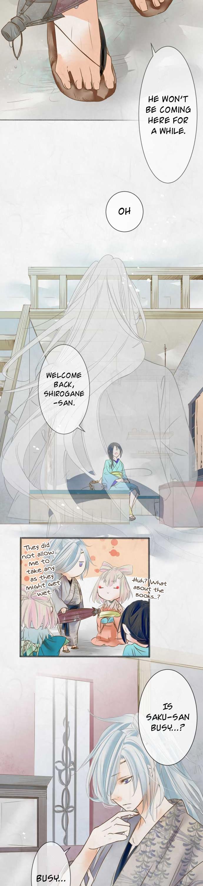 Kochou no Yumeji Chapter 52 page 9 - Chapter 52 : Two