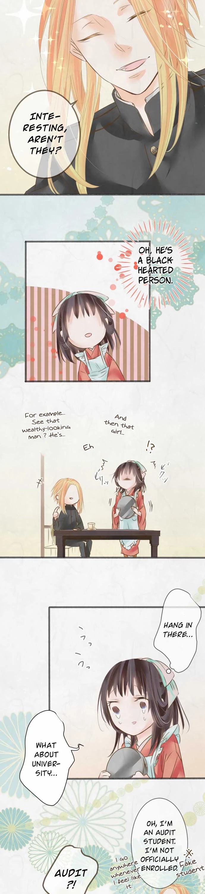 Kochou no Yumeji Chapter 53 page 15 - Chapter 53: Saku -Part One-