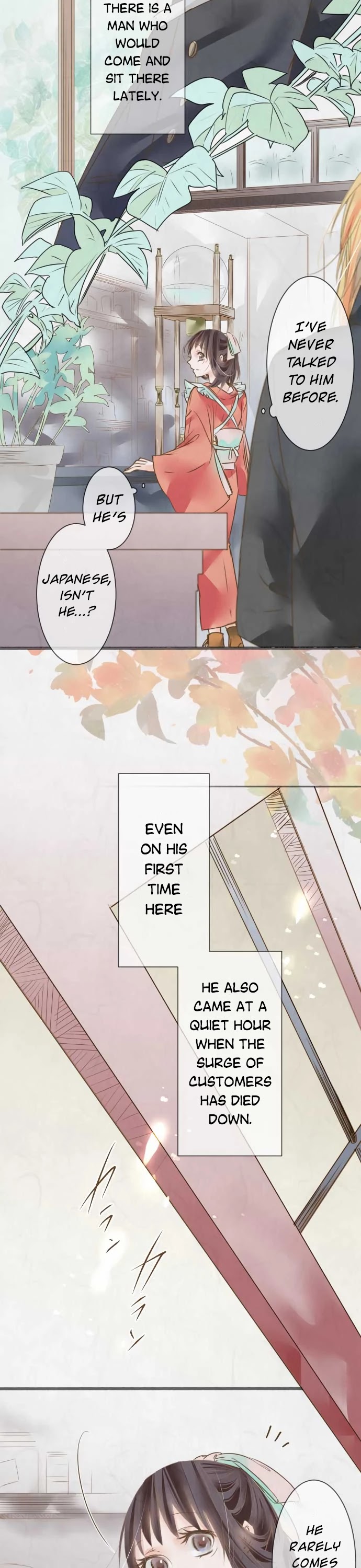 Kochou no Yumeji Chapter 53 page 6 - Chapter 53: Saku -Part One-