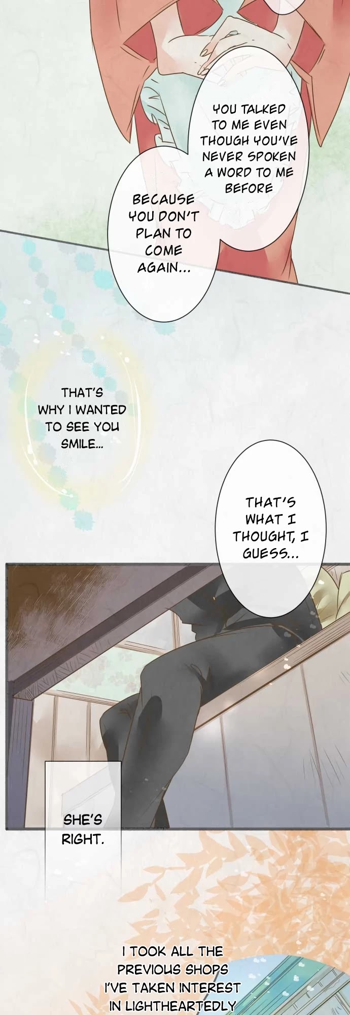 Kochou no Yumeji Chapter 54 page 13 - Chapter 54: Saku -Part Two-