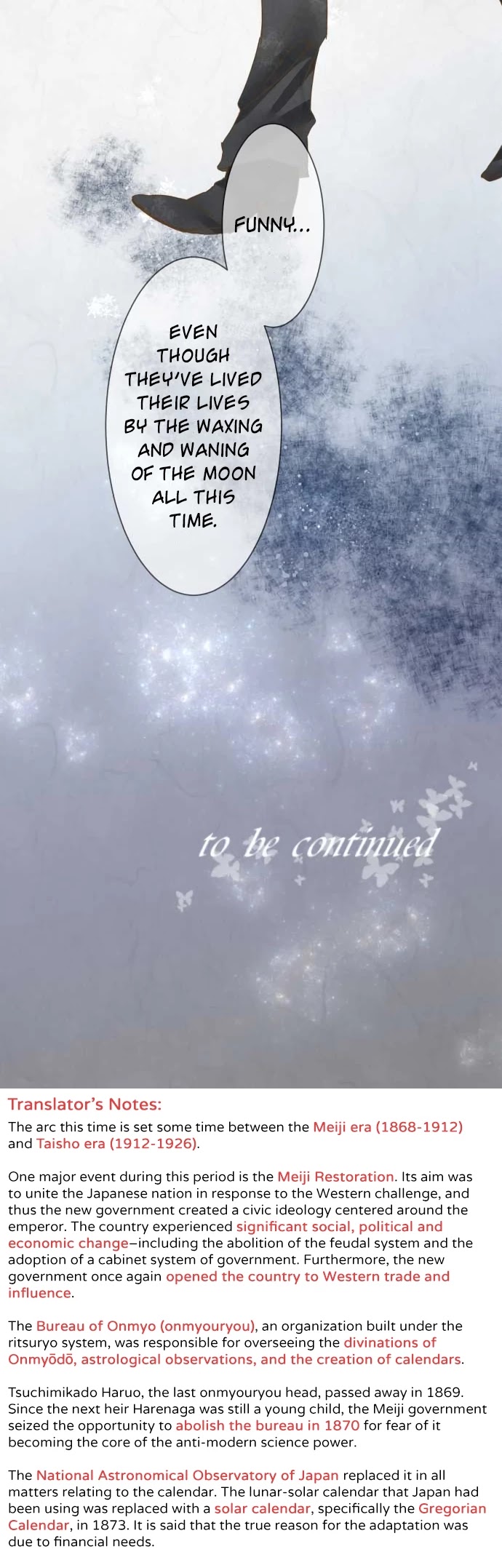 Kochou no Yumeji Chapter 54 page 21 - Chapter 54: Saku -Part Two-