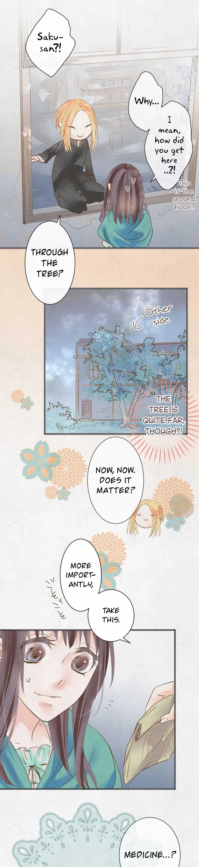 Kochou no Yumeji Chapter 55 page 10 - Chapter 55: Saku -Part Three-