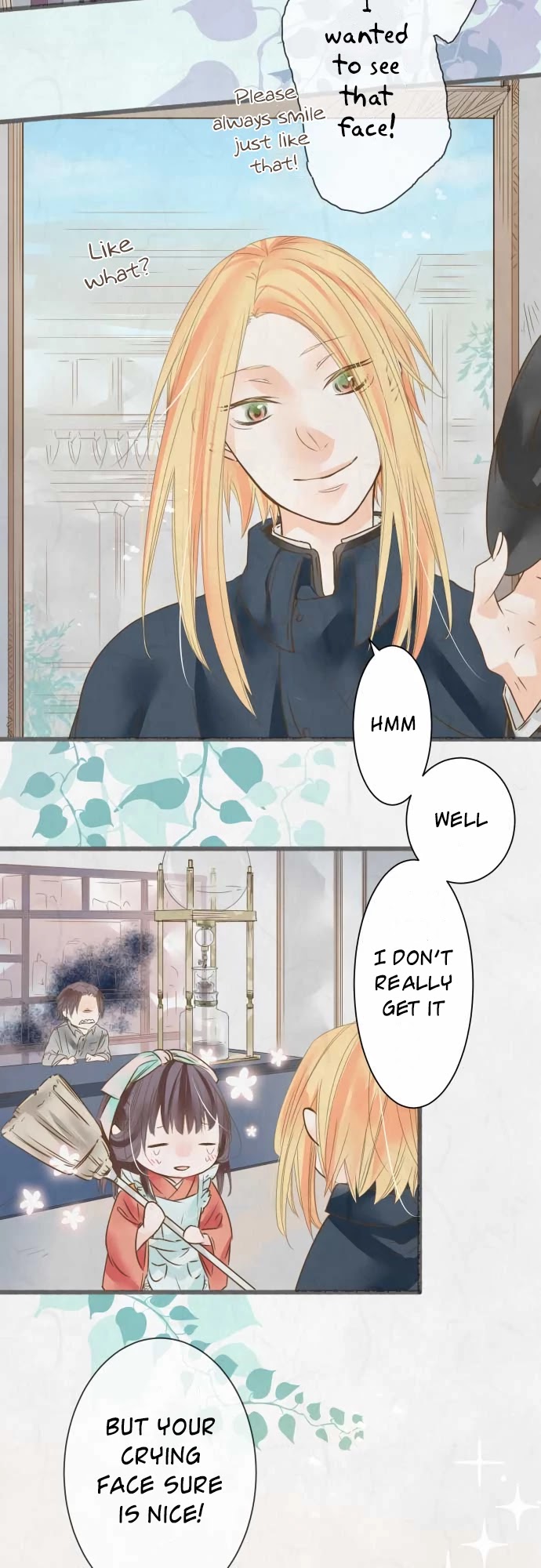 Kochou no Yumeji Chapter 55 page 5 - Chapter 55: Saku -Part Three-