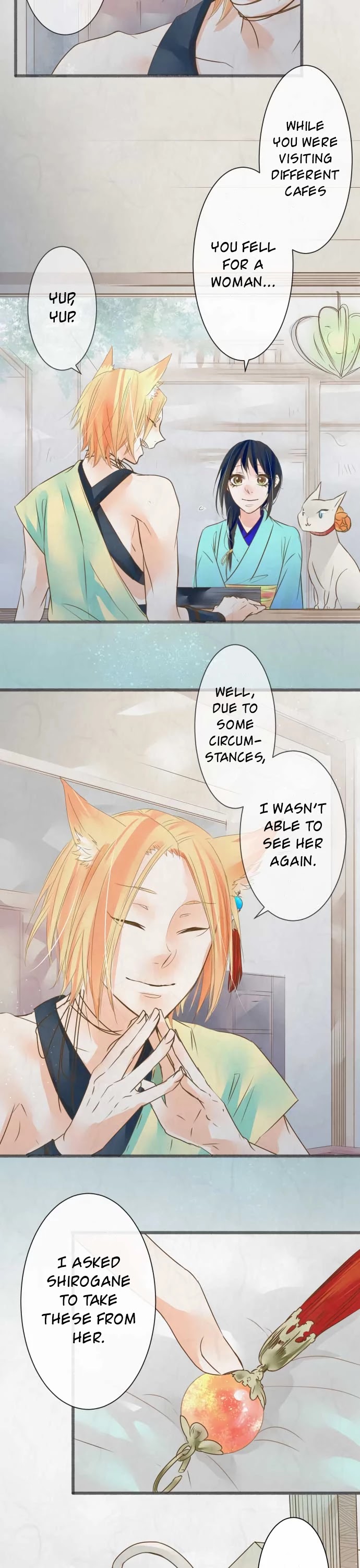 Kochou no Yumeji Chapter 59 page 15 - Chapter 59: Saku -Part Seven-