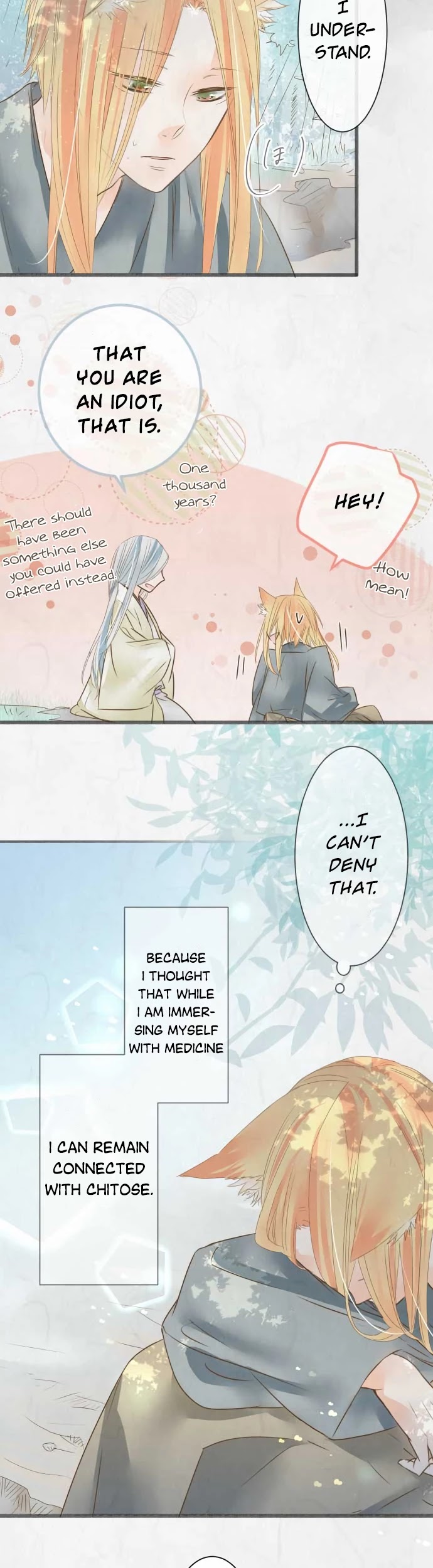 Kochou no Yumeji Chapter 59 page 4 - Chapter 59: Saku -Part Seven-