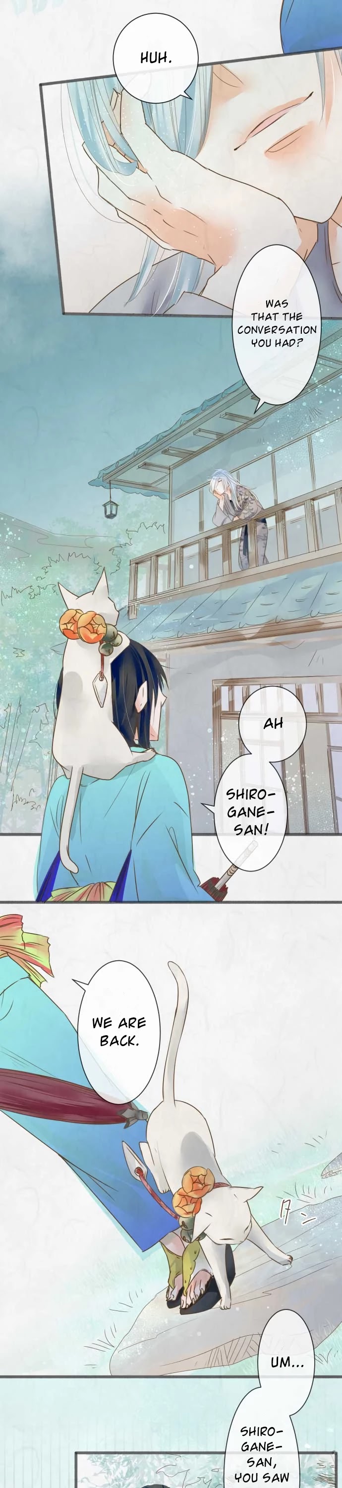Kochou no Yumeji Chapter 60 page 15 - Chapter 60: Saku -Part Eight-