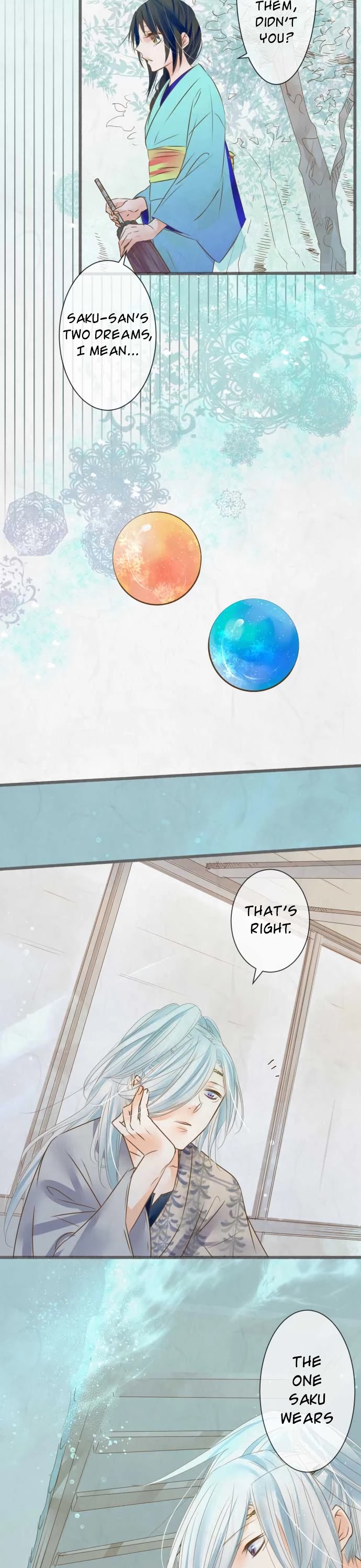 Kochou no Yumeji Chapter 60 page 16 - Chapter 60: Saku -Part Eight-
