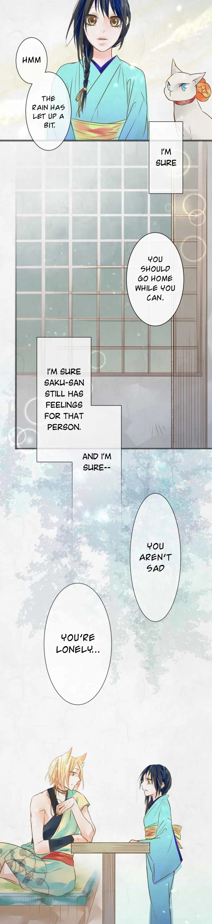 Kochou no Yumeji Chapter 60 page 5 - Chapter 60: Saku -Part Eight-